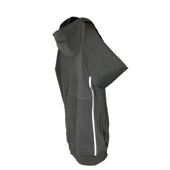 RED BULL Full Zip Men's Sporty Gray Hoodie Jacket with Reflective Trim, Medium - Picture 12 of 16